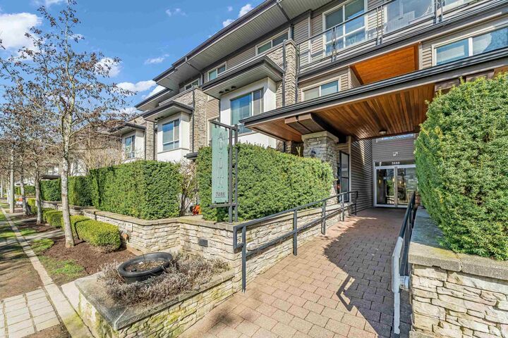 Property Photo: 7488 Byrnepark Walk 110 BC V3N 0B6