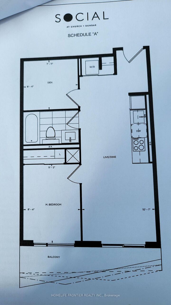 Property Photo:  100 Dalhousie Street E 2512  ON M5B 0C7 