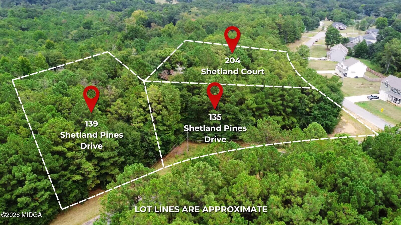 Property Photo:  135 Shetland Pines Drive  GA 31216 