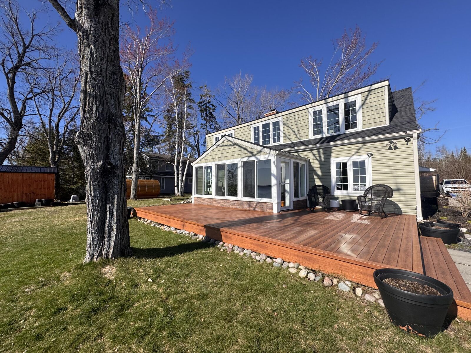 Property Photo: 4760 Hiawatha Beach Drive MI 49721