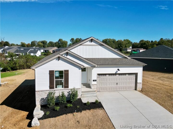 Property Photo:  1029 Dunbarton Way Lot 218  IN 47122 