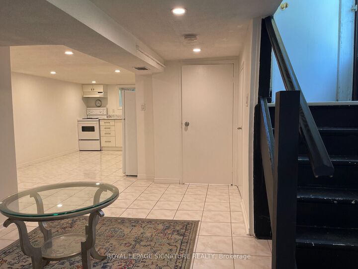 Property Photo:  24 Weymouth Avenue Bsmt  ON M4C 1R7 