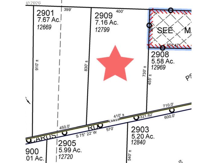Property Photo:  12799 S Carus Rd  OR 97045 