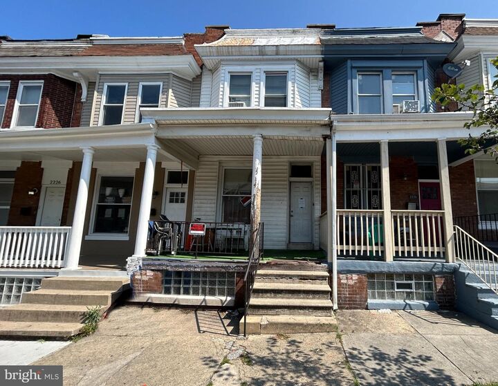 Property Photo: 2222 W Fayette Street MD 21223
