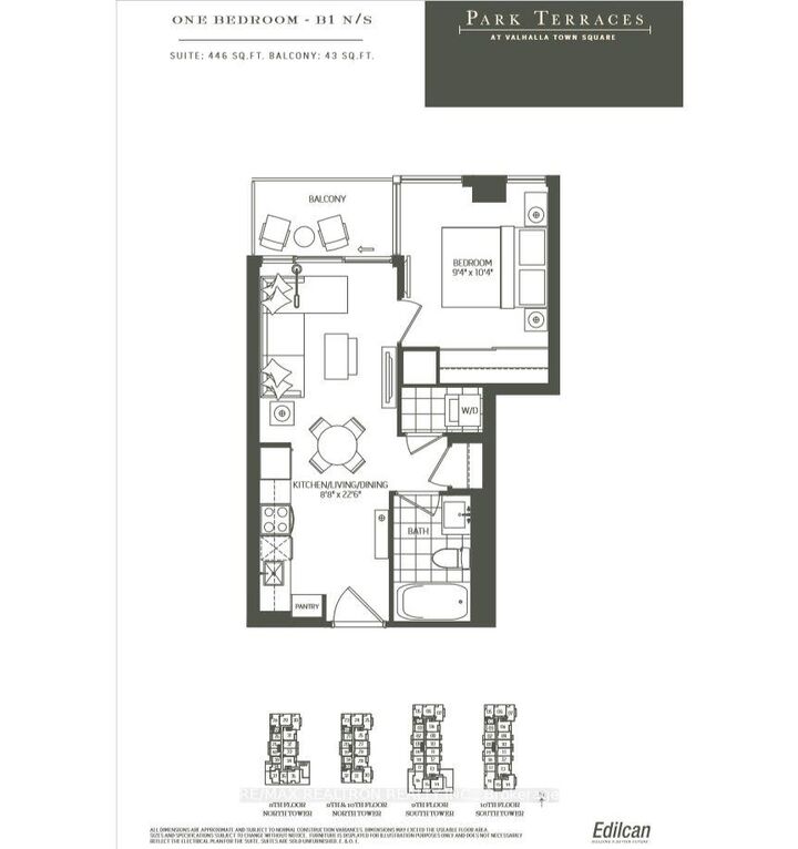 Property Photo:  26 Gibbs Road 922  ON M9B 6L6 