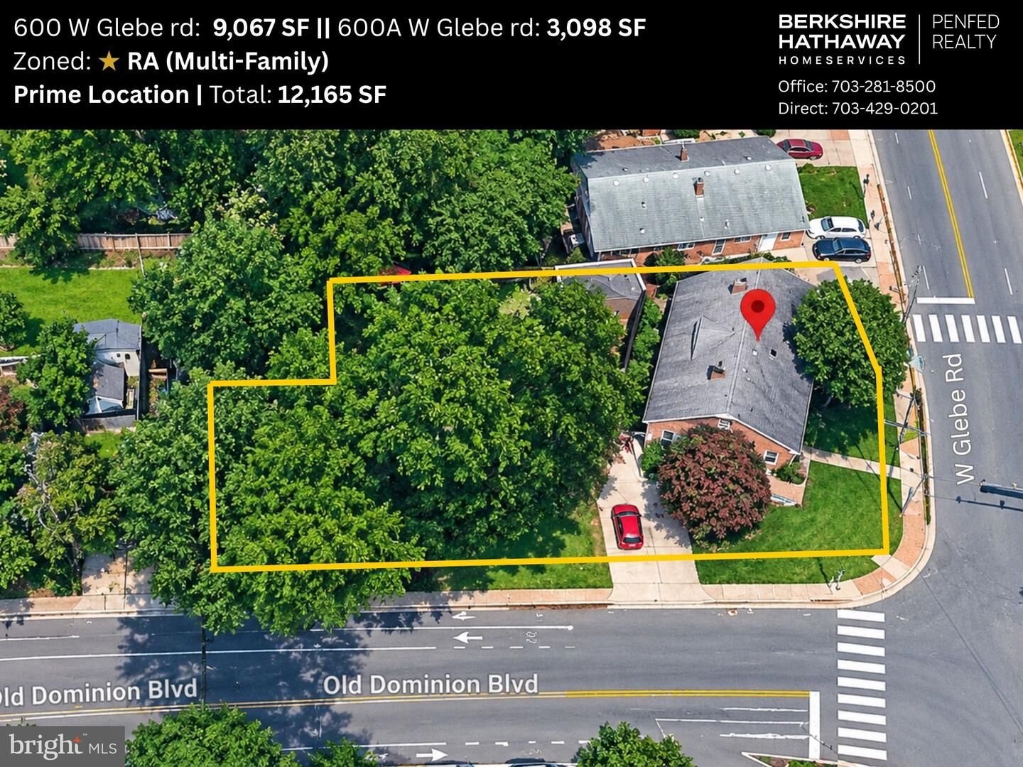 Property Photo: 600 W Glebe Road VA 22305