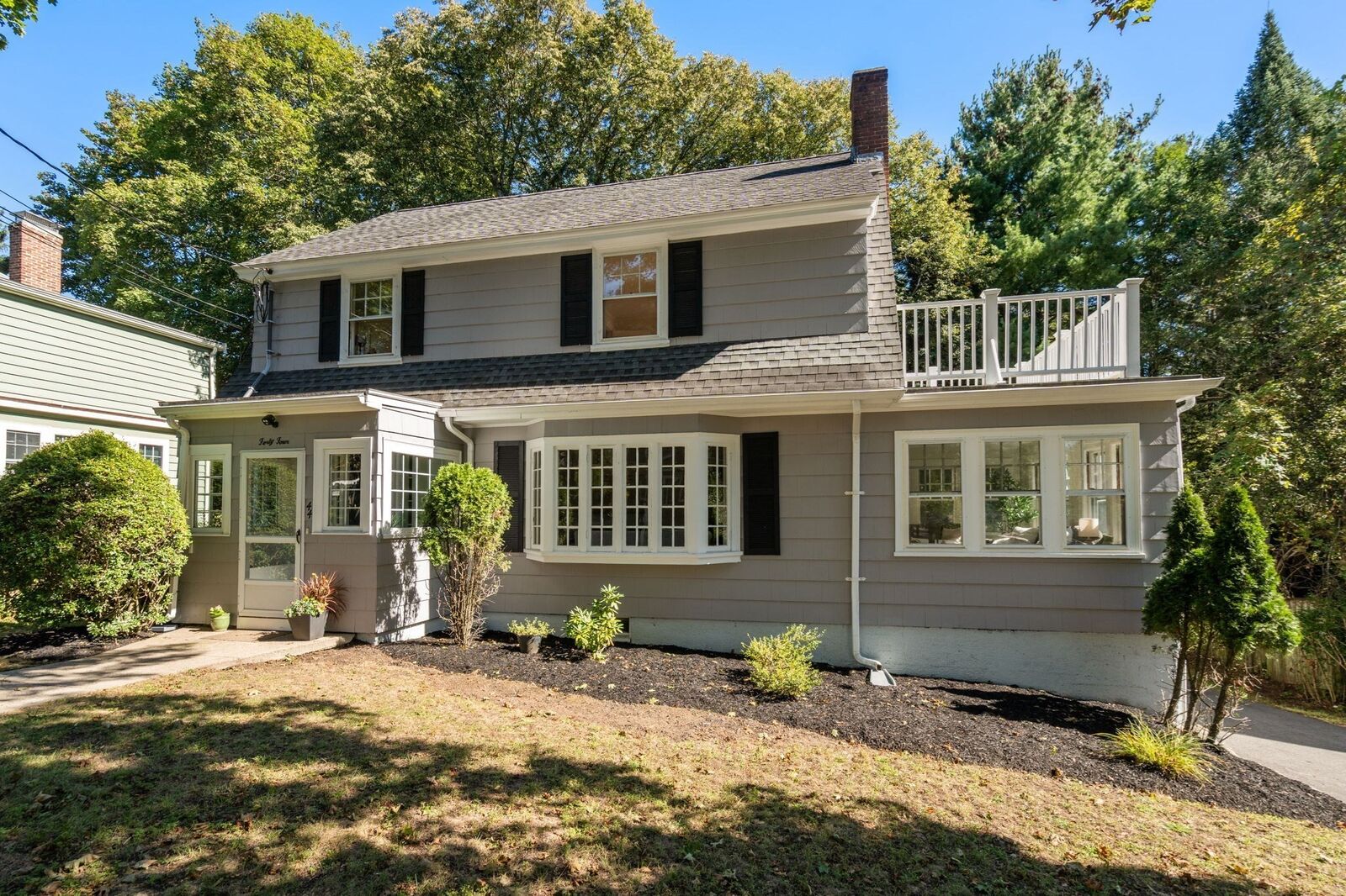 Property Photo:  44 Brewster Road  MA 02461 