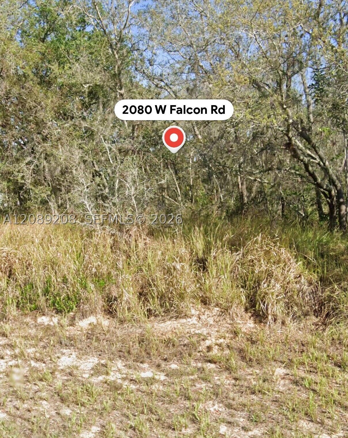 Property Photo: 2080 W Falcon Rd FL 33825