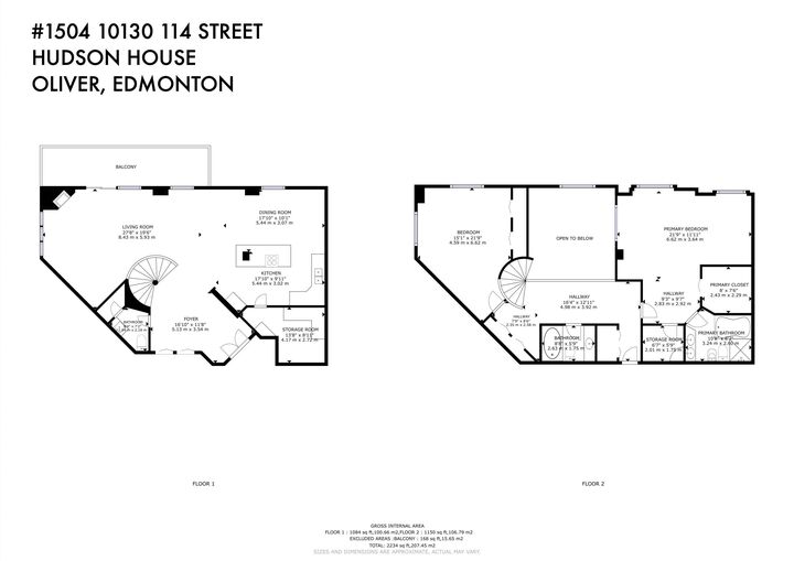 Property Photo:  10130 114 Street NW 1504  AB T5K 2S6 