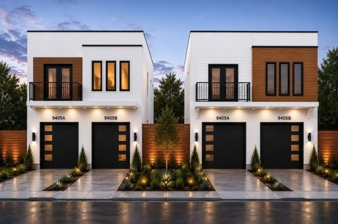 Property Photo: 9405 Kappa Drive A-B TX 77051