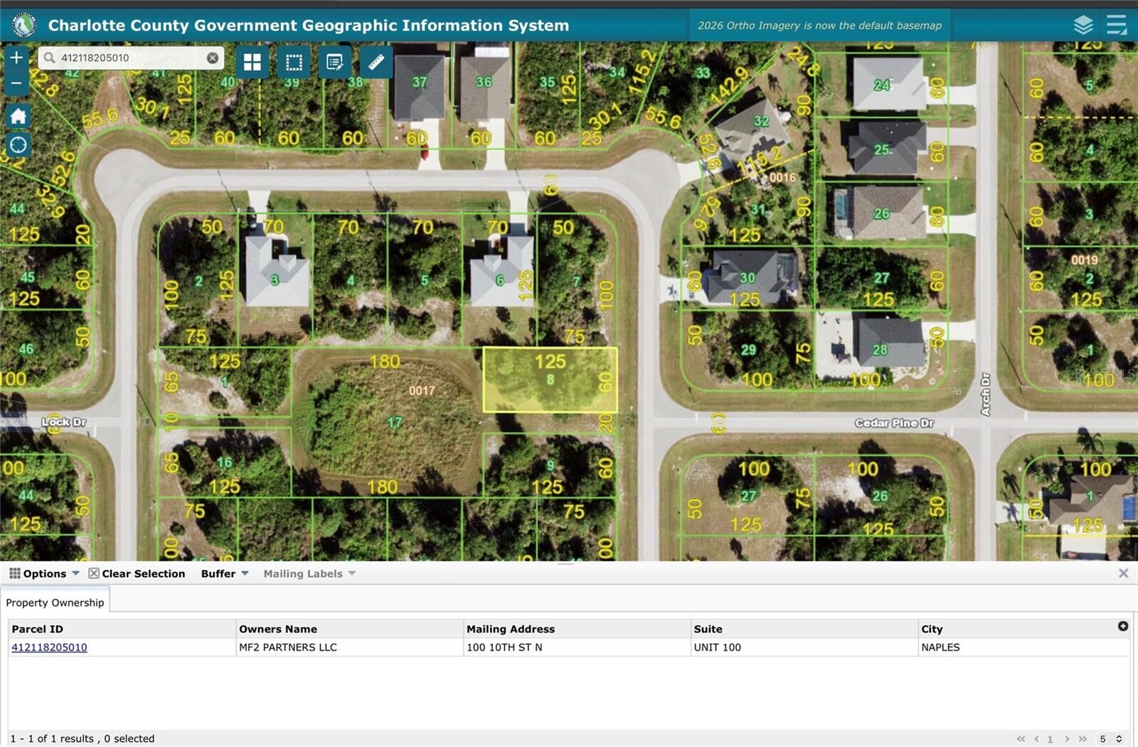 Property Photo:  133 White Pine Drive  FL 33947 
