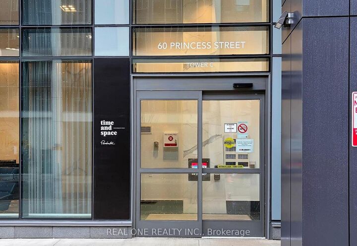Property Photo: 60 Princess Street 1105 ON M5A 2C7