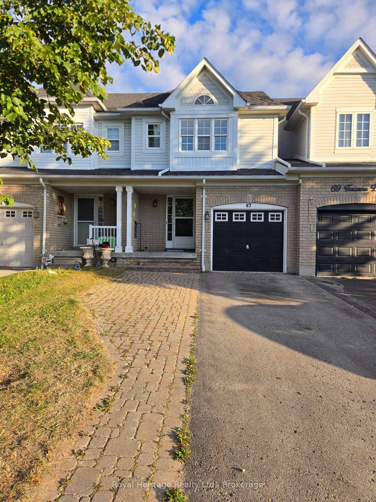 Property Photo:  67 Toscana Drive  ON L1R 2Z3 