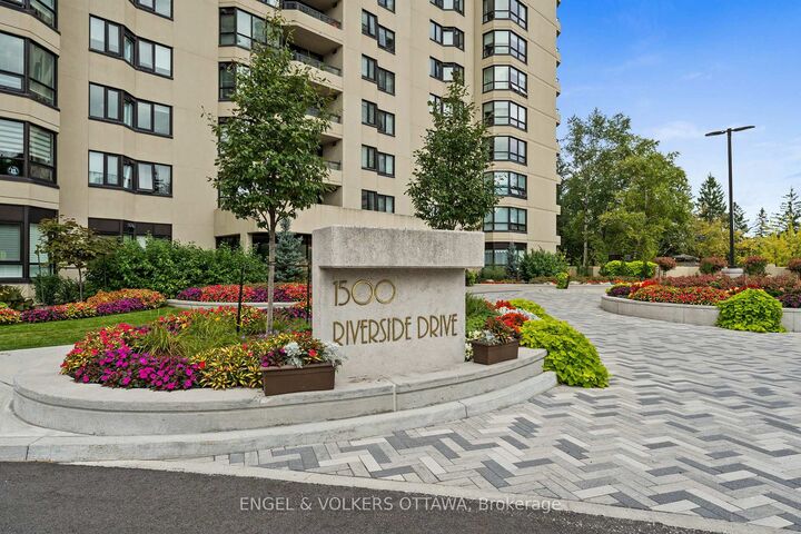 Property Photo:  1500 Riverside Drive 1905  ON K1G 4J4 