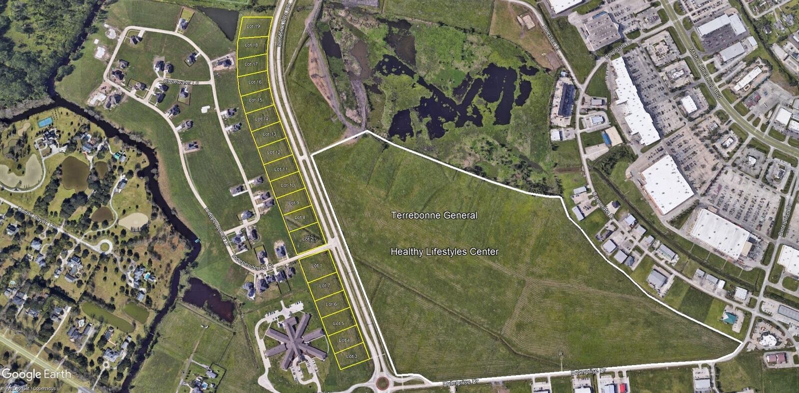 Property Photo:  Lot 4 Westside Extension  LA 70360 