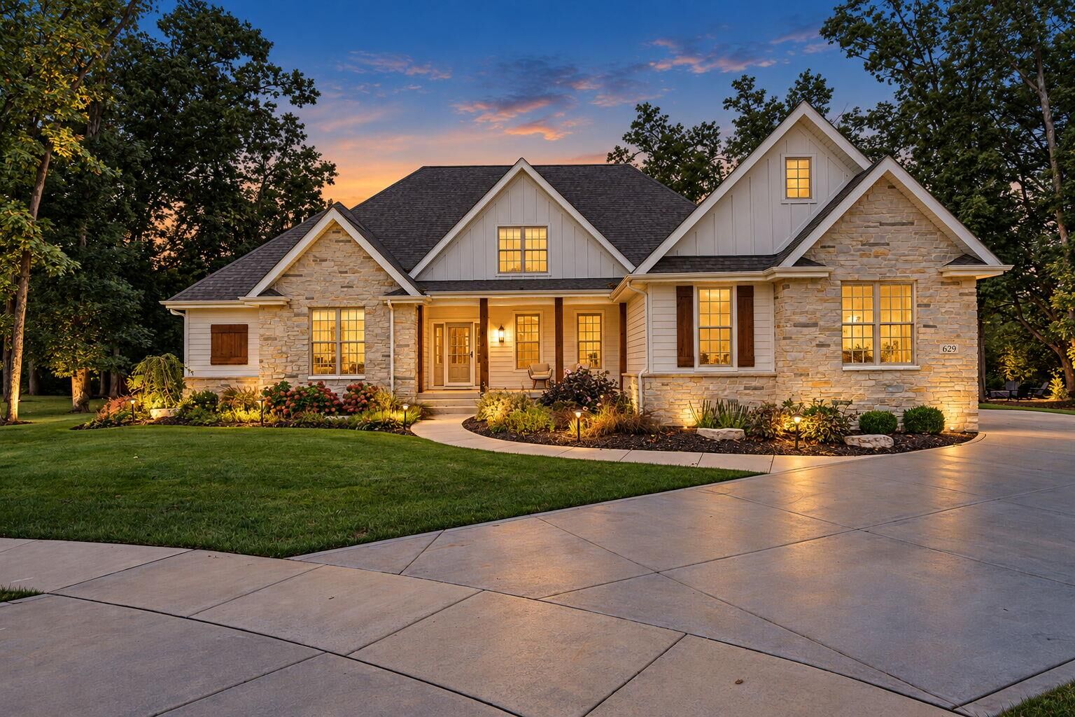 Property Photo:  629 George Cohan Court  IN 46307 