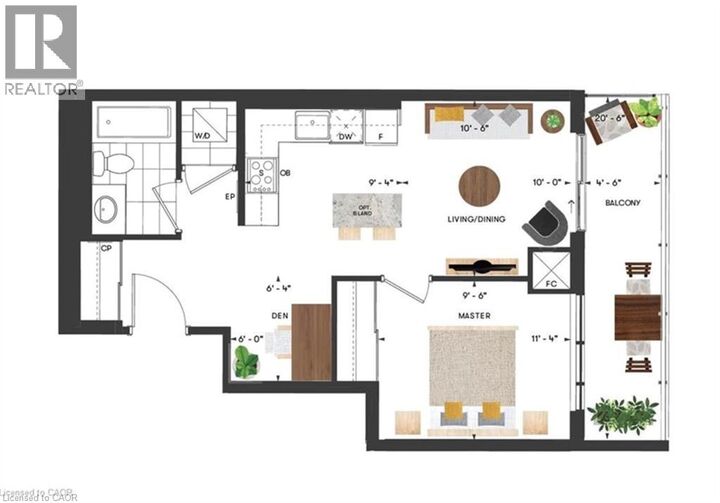Property Photo:  15 Wellington Street South 901  ON N2G 2E6 