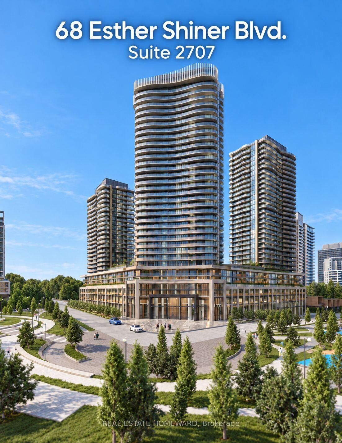 Property Photo:  68 Esther Shiner Boulevard 2707  ON M2K 0J6 