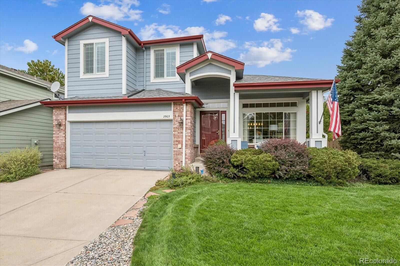 Property Photo: 2903 Masters Court CO 80104