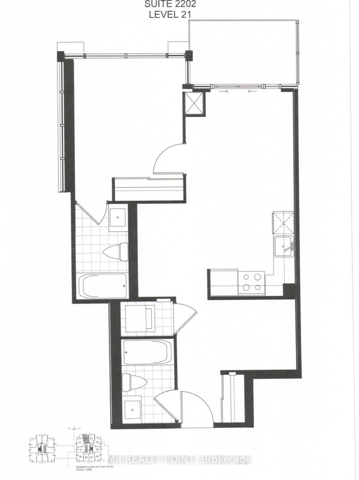 Property Photo:  20 Meadowglen Place 2202  ON M1G 0A9 