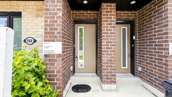 Property Photo:  68A Tisdale Avenue  ON M4A 0A9 