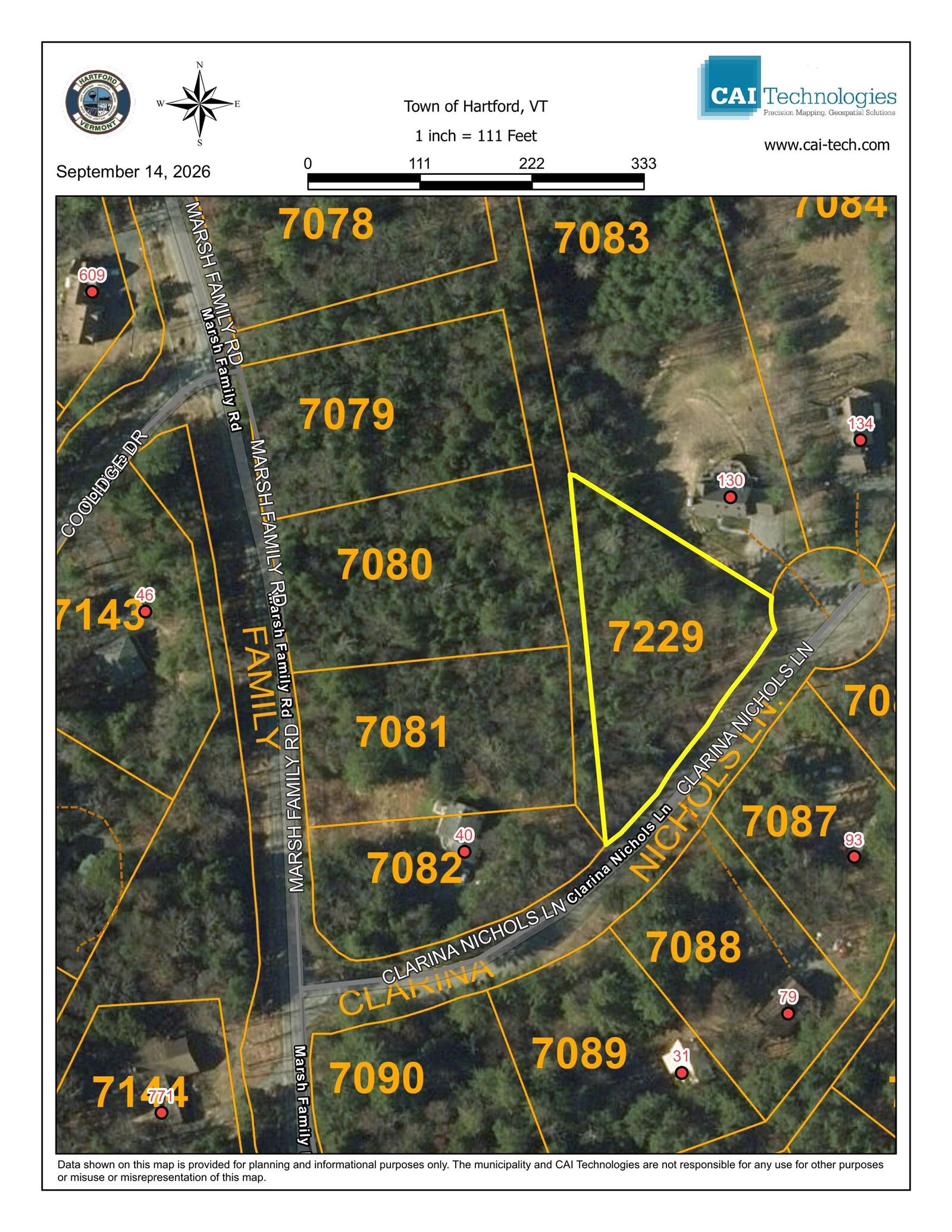 Property Photo:  0 Clarina Nichols Lane  VT 05059 
