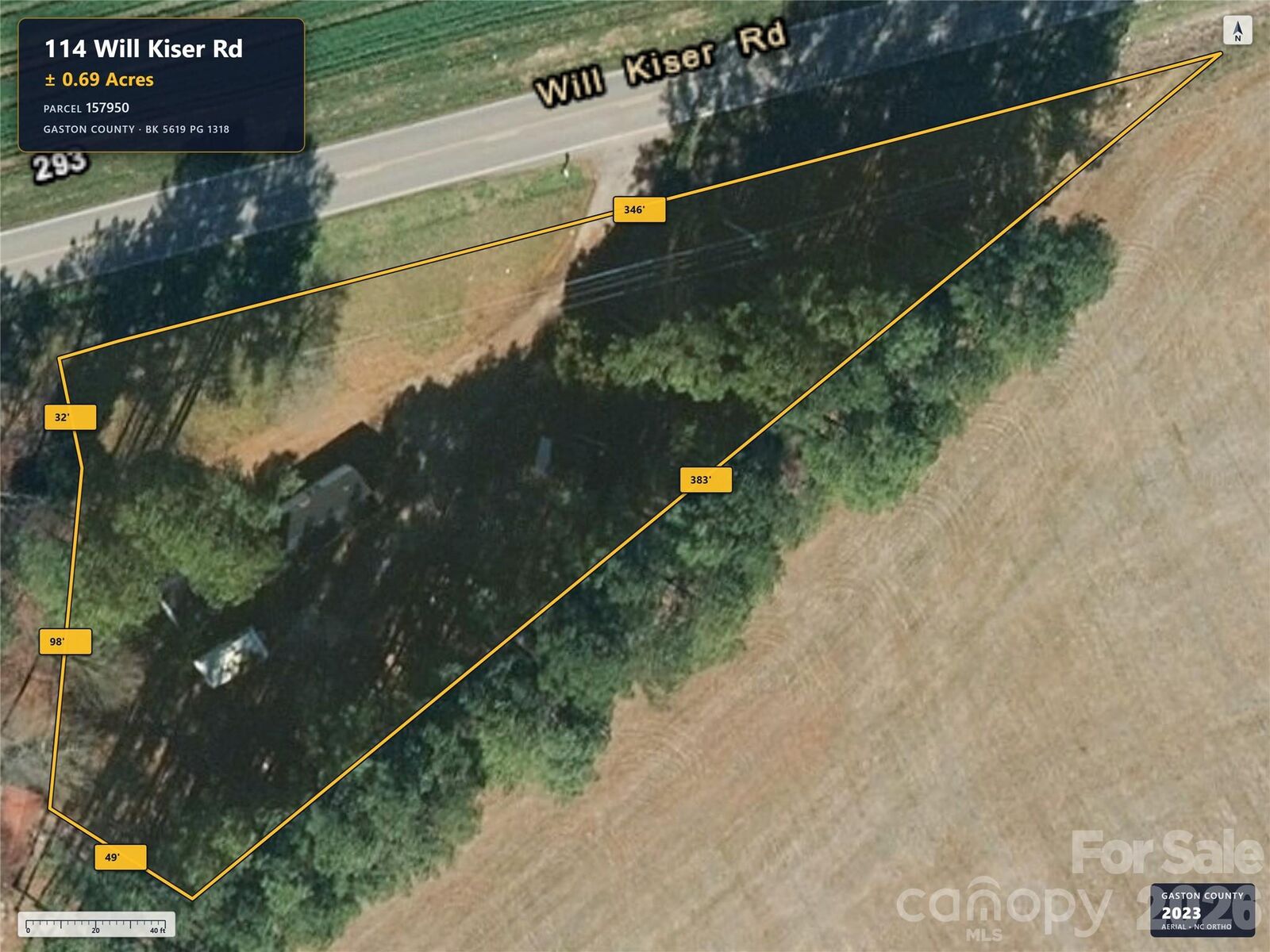Property Photo:  114 Will Kiser Road  NC 28033 