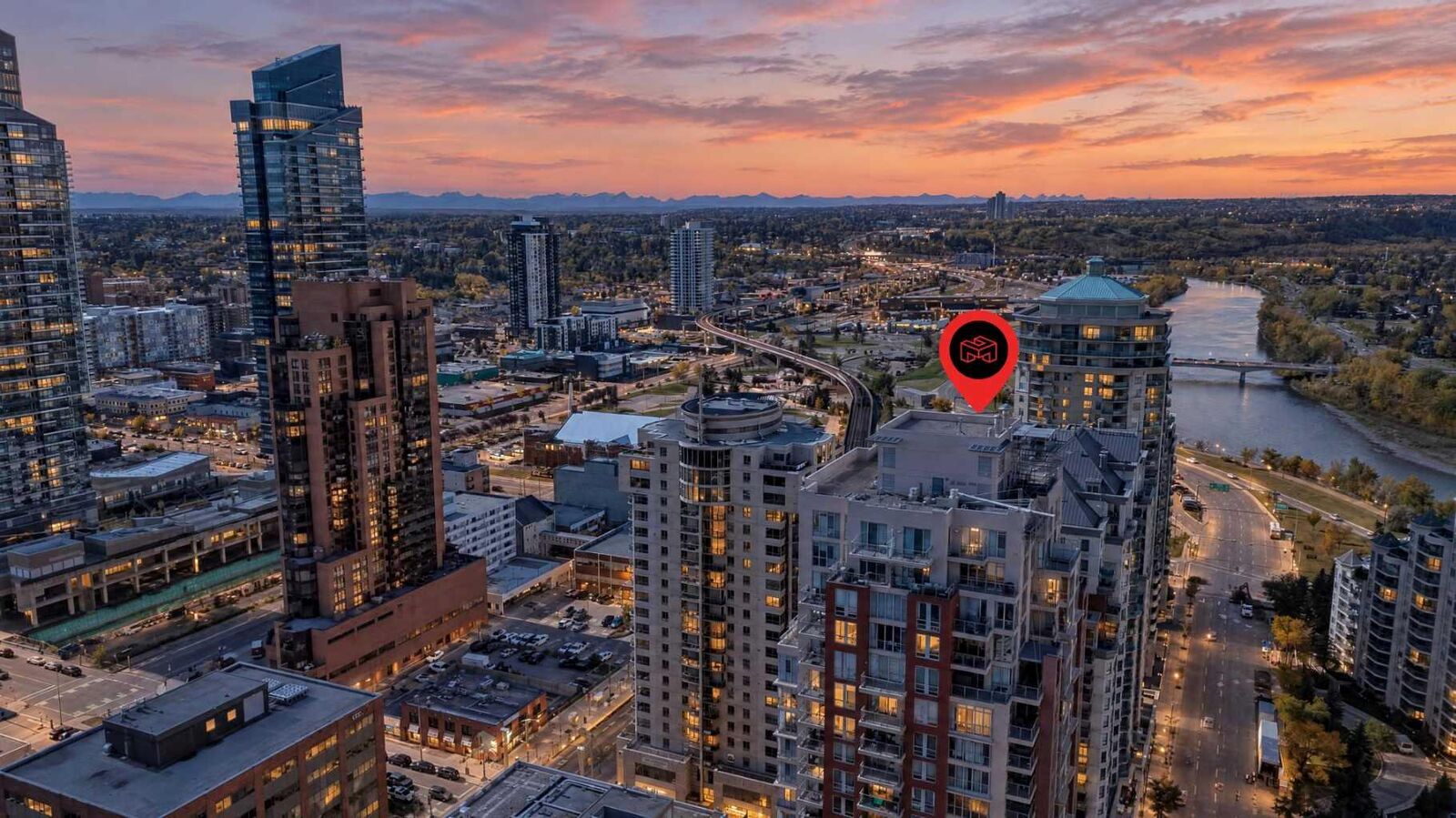 Property Photo:  650 10 Street SW 2001  AB T2P 5G4 