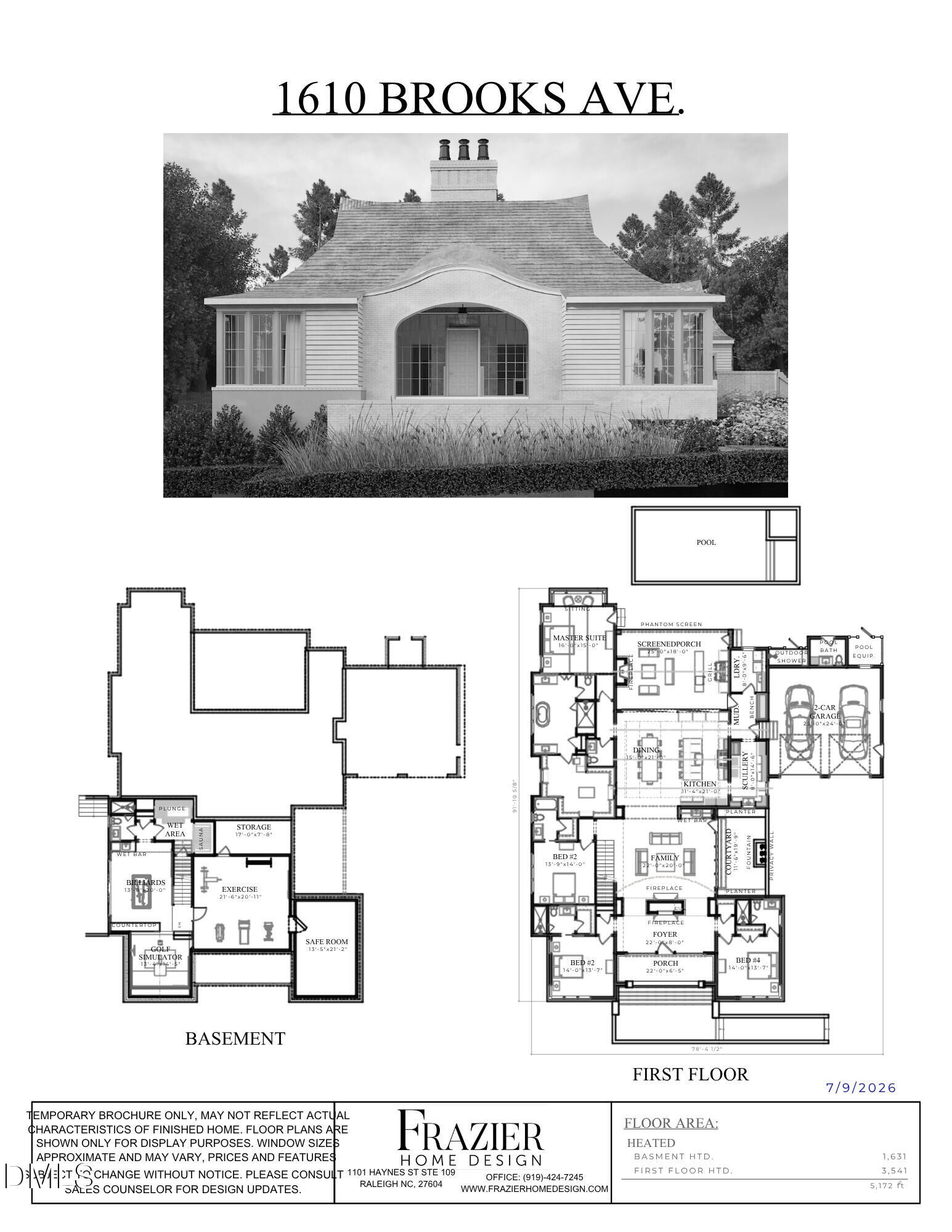Property Photo:  1610 Brooks Avenue  NC 27607 
