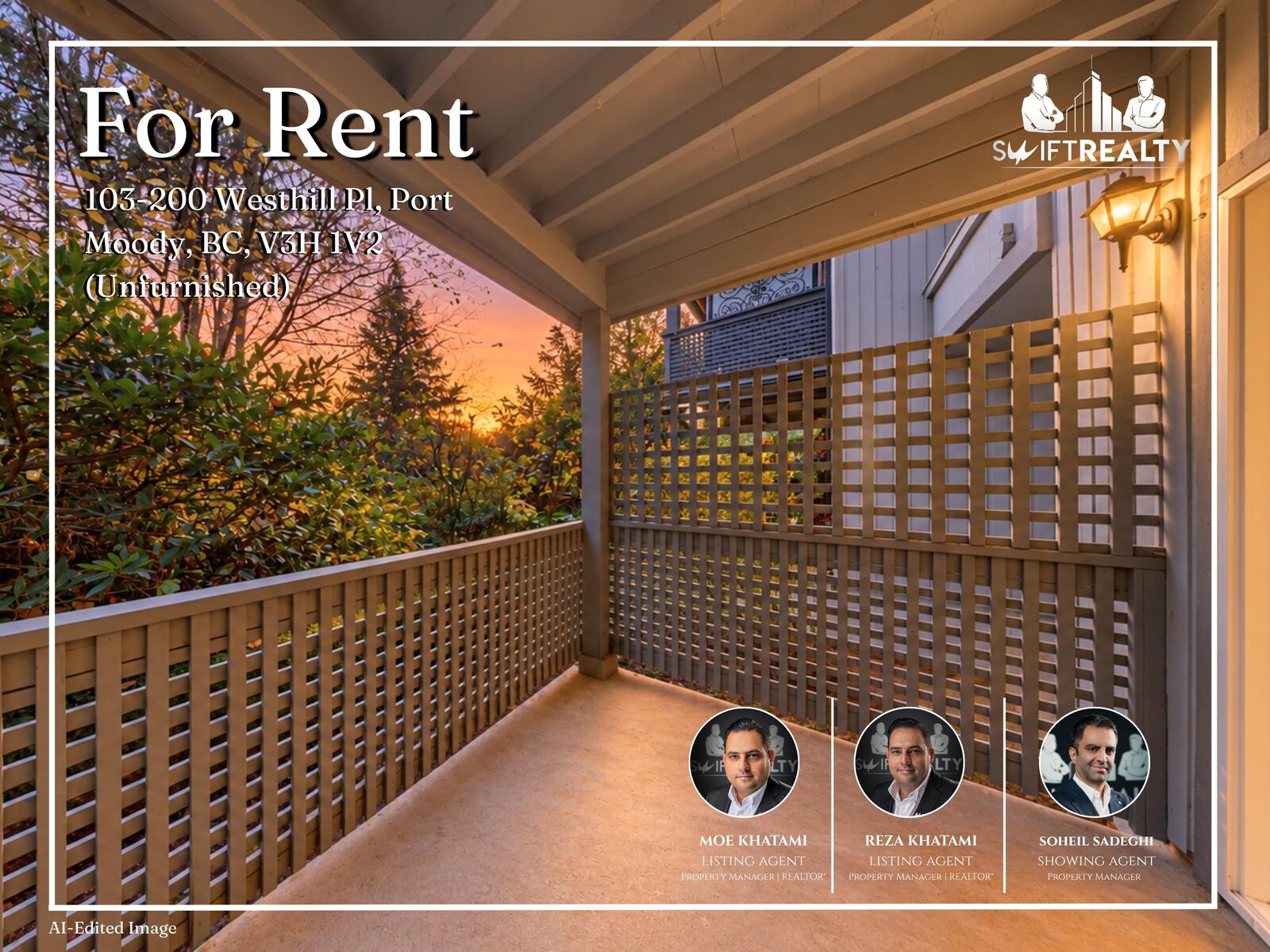 Property Photo:  200 Westhill Pl 103  BC V3H 1V2 