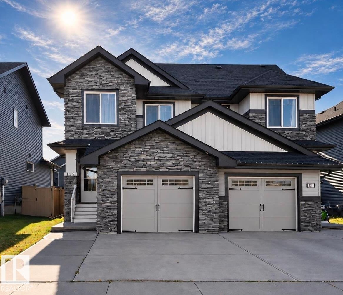 Property Photo:  129 Amberley Way  AB T8H 0X2 