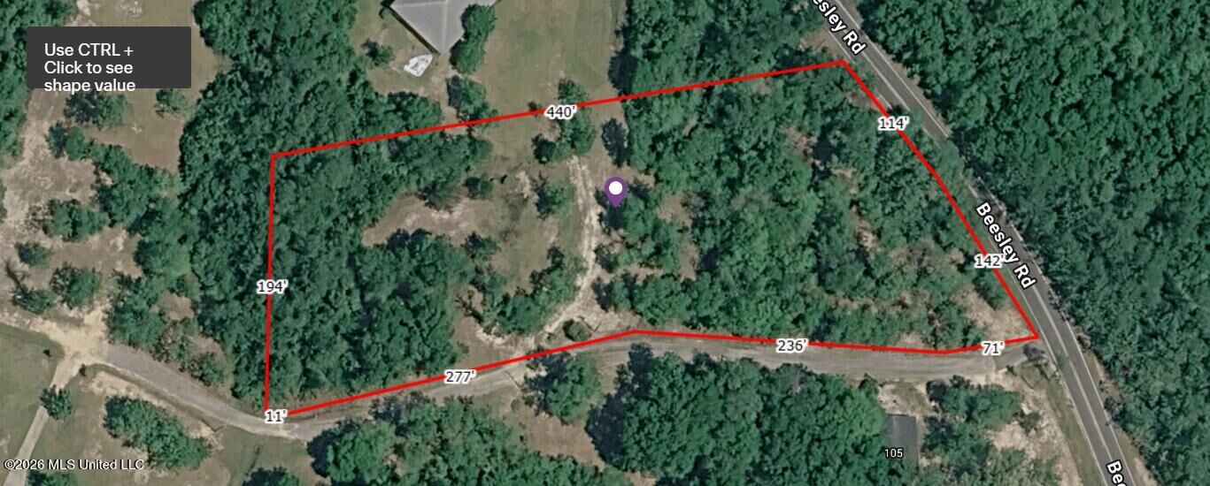 Property Photo: 2.88ac Morrison Drive MS 39452