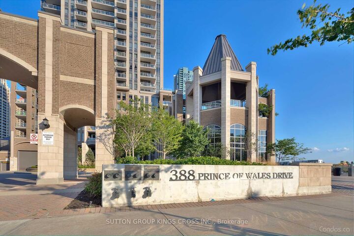Property Photo: 388 Prince Of Wales Drive 2307 ON L5B 0A1