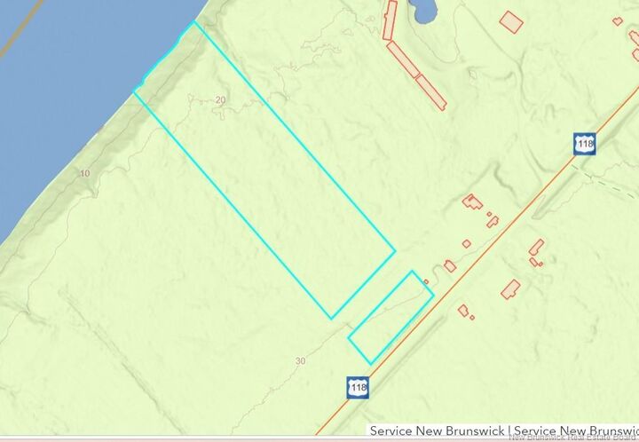 Property Photo:  Waterfront Acreage Off Route 118  NB E9E 2G8 