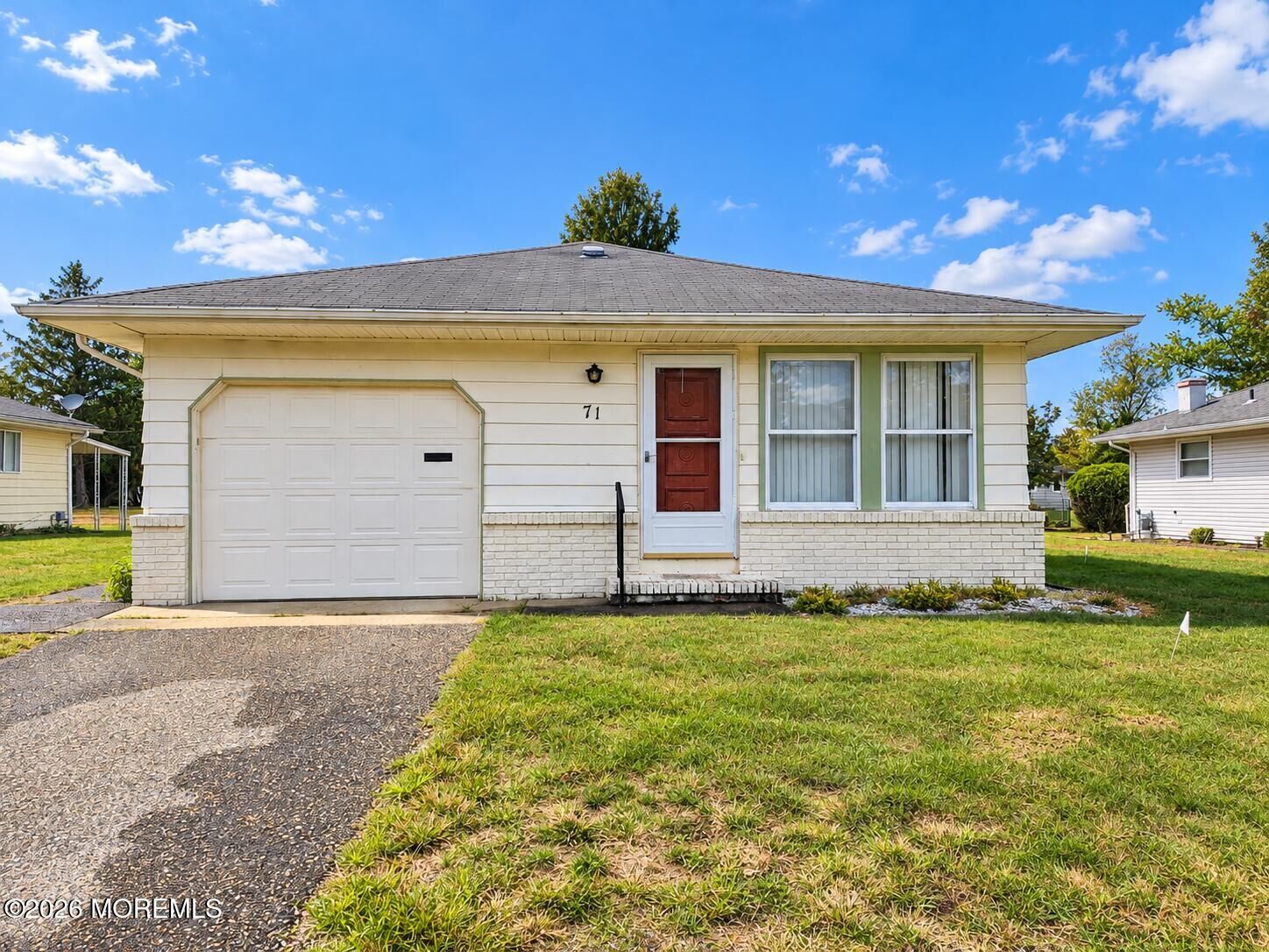 Property Photo: 71 Guadeloupe Drive NJ 08757