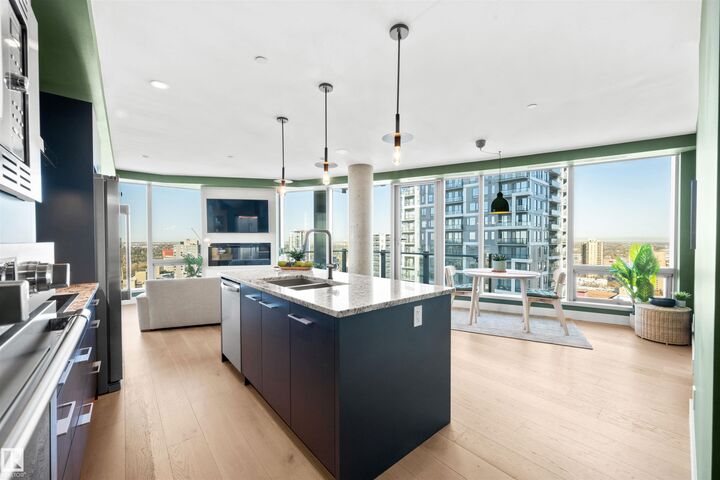Property Photo:  11969 Jasper Avenue NW 2104  AB T5K 0P1 