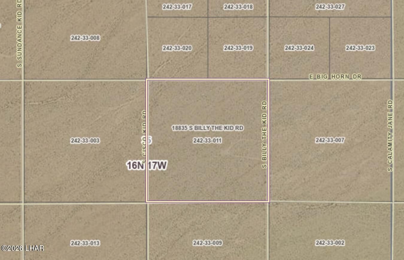 Property Photo:  18835 S Billy The Kid Rd  AZ 86438 