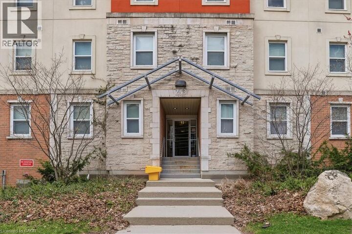 Property Photo:  253 Lester Street 401  ON N2L 3W6 