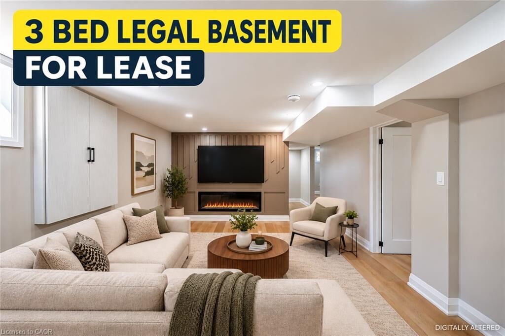 Property Photo:  135 Nugent Drive Basement  ON L8H 2N3 