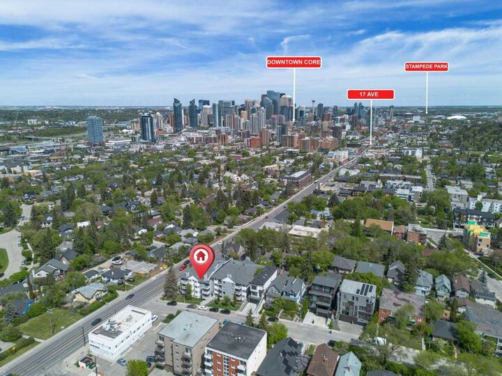 Property Photo:  1919 17 Avenue SW 207  AB T2T 0E9 