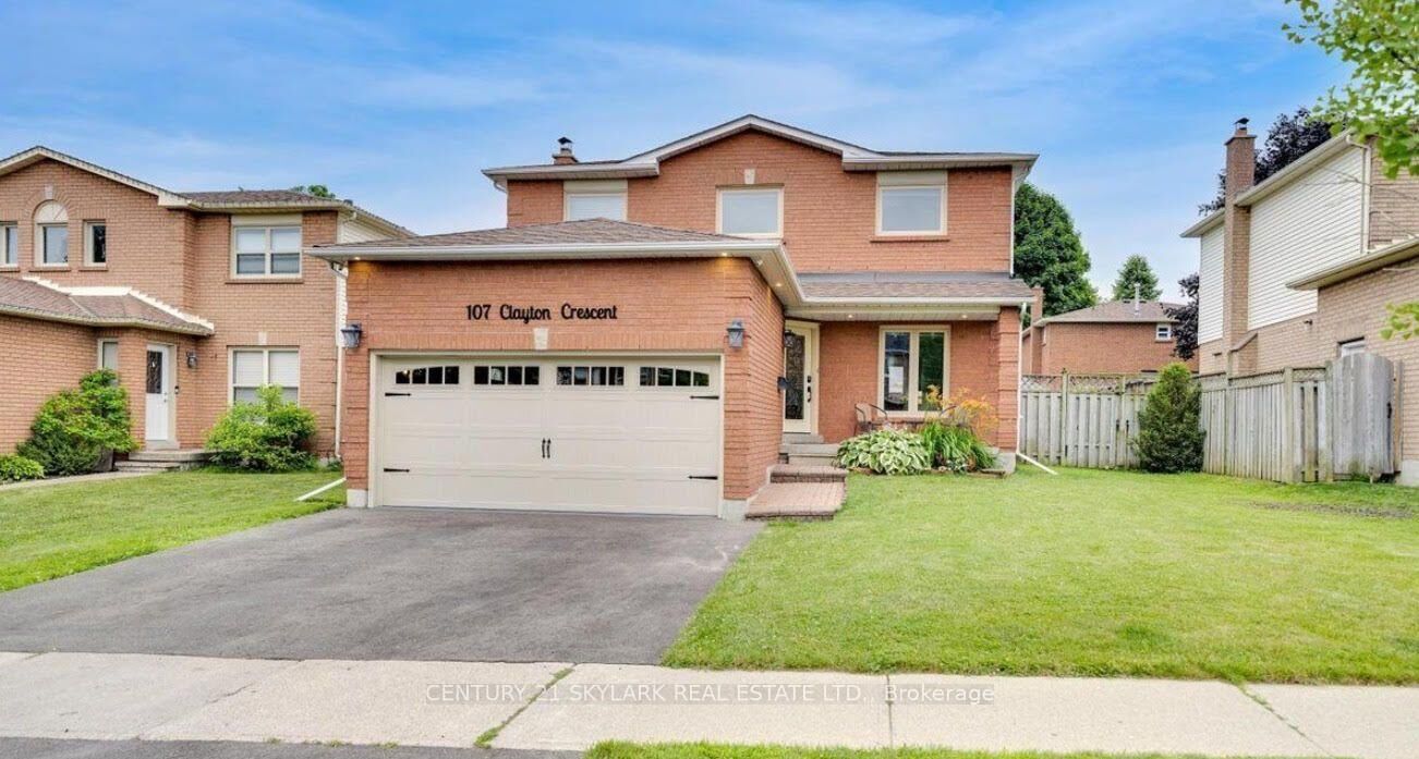 Property Photo: 107 Clayton Crescent ON L1C 4N9