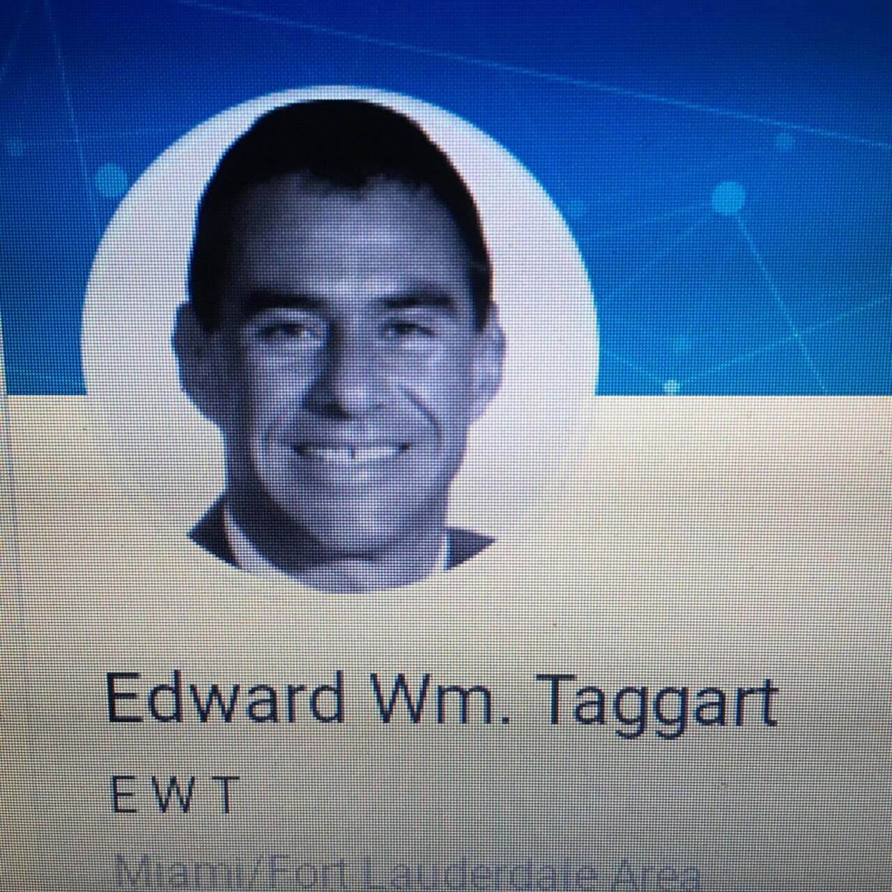Edward Taggart,  in Fort Lauderdale, Florida 1st