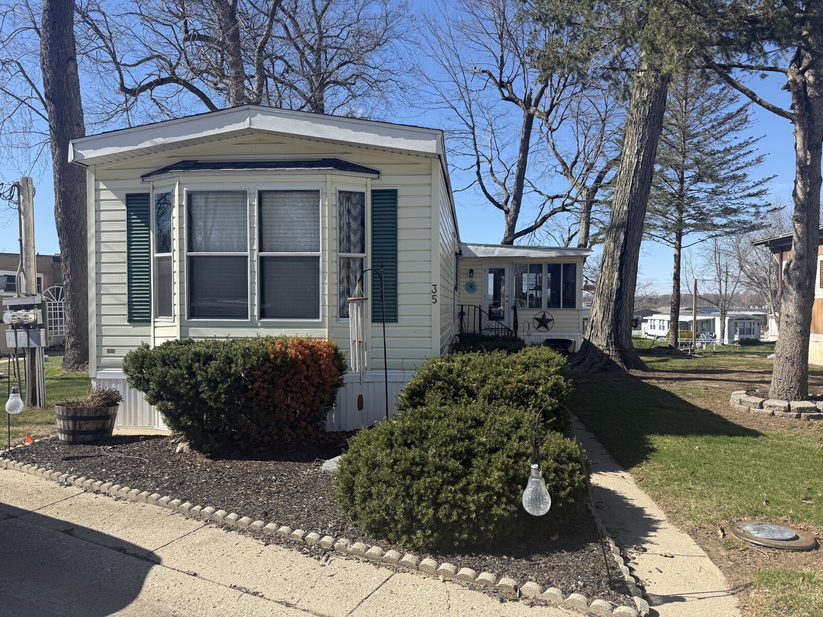 Property Photo:  1 Ems B37 Lane 35 IN 46582 