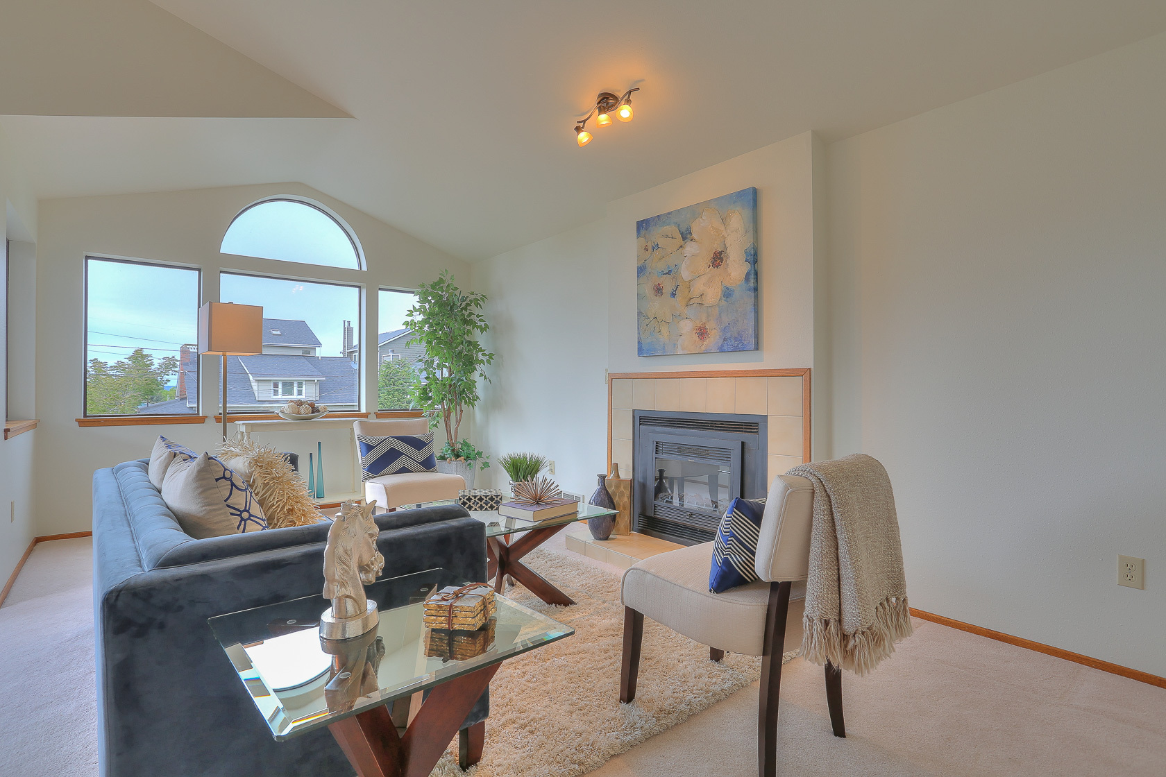 Property Photo: Living Room 2615 NW 86th St  WA 98117 