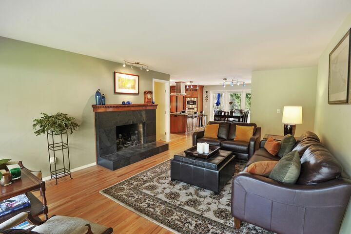 Property Photo: Living room 3835 46th Ave SW  WA 98116 