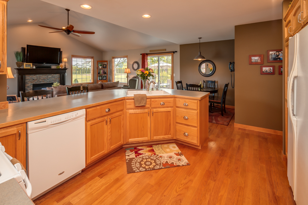 Property Photo: Great room & kitchen 6863 Keefe Rd  WA 98248 