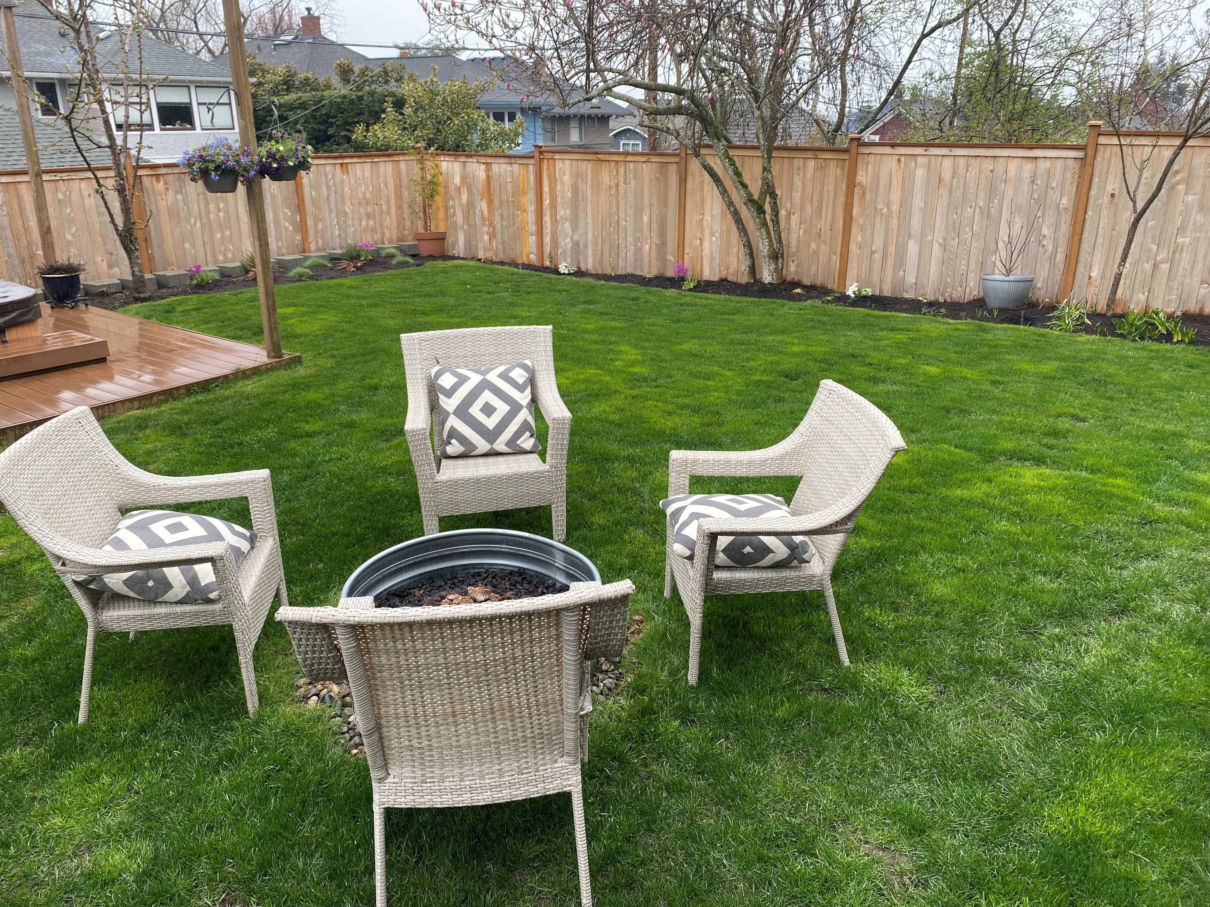 Property Photo: Backyard 1611 6th Avenue W  WA 98119 