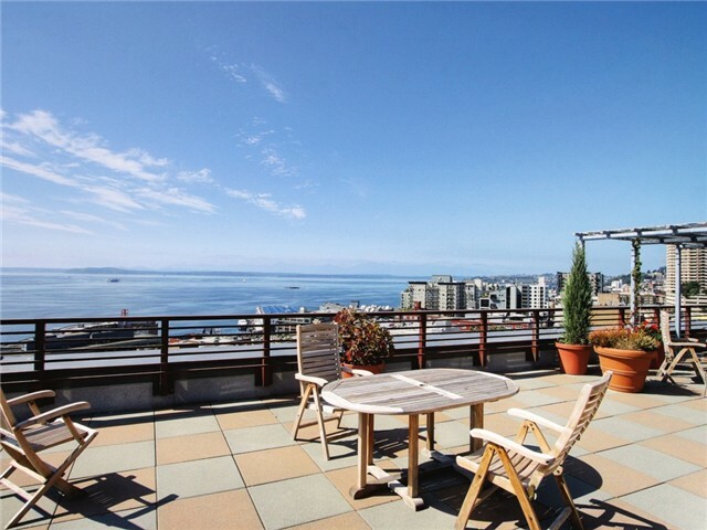 Property Photo: Roof top 360 degree view deck 2319 1st Ave 708  WA 98121 