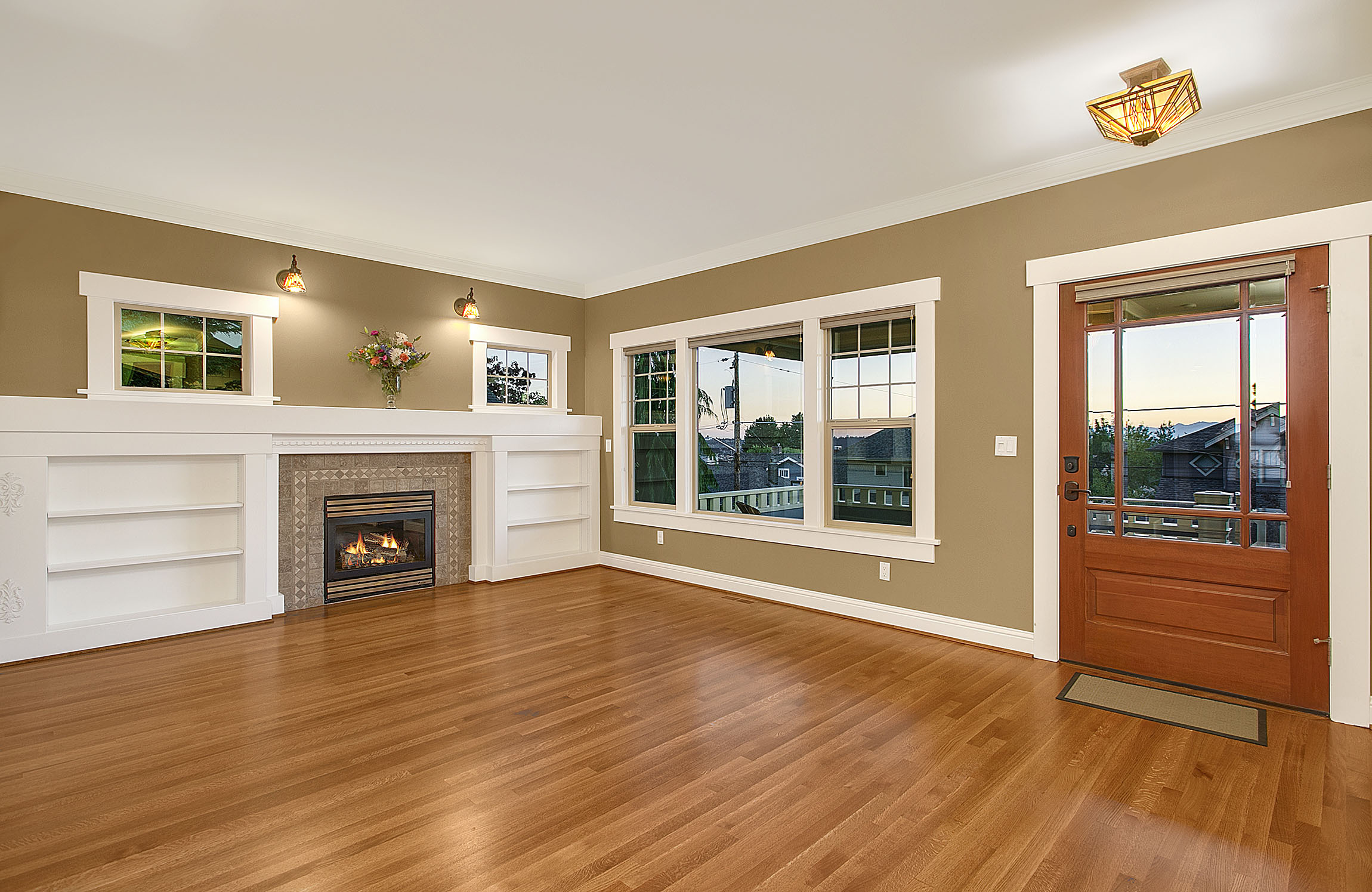 Property Photo: Living room 7014 1st Ave NW  WA 98117 