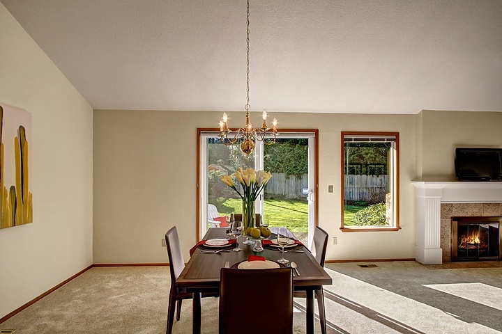 Property Photo: Dining room 21656 20th Place W  WA 98036 
